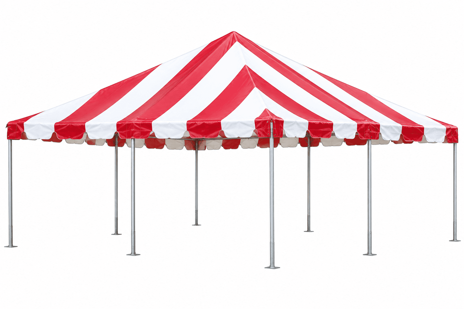 Striped Tent 20' × 20'