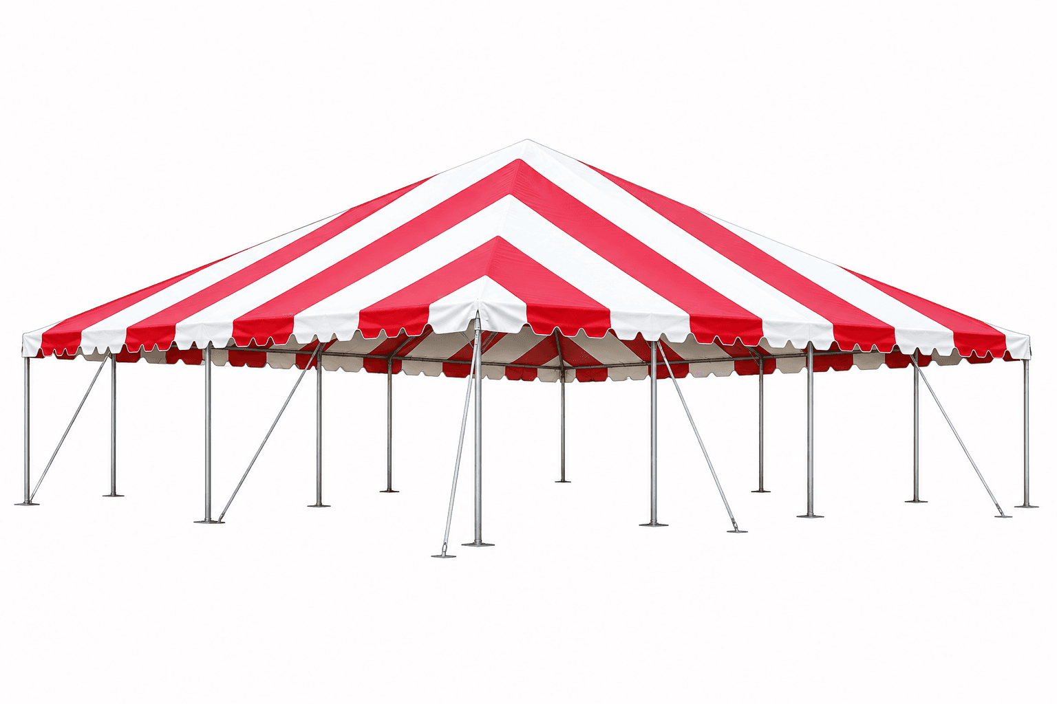 Striped Tent 40' × 80'