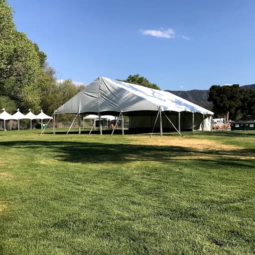 50'x60' Structure with Solid Sidewall along the back.