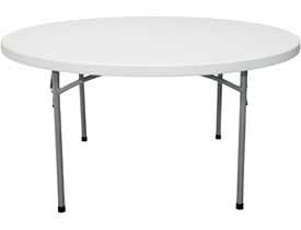 60" Plastic Round Table