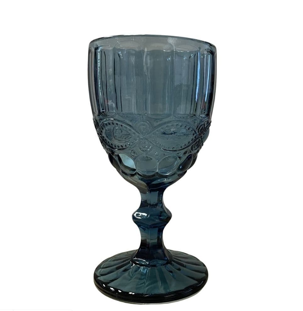 Blue Goblet 10oz