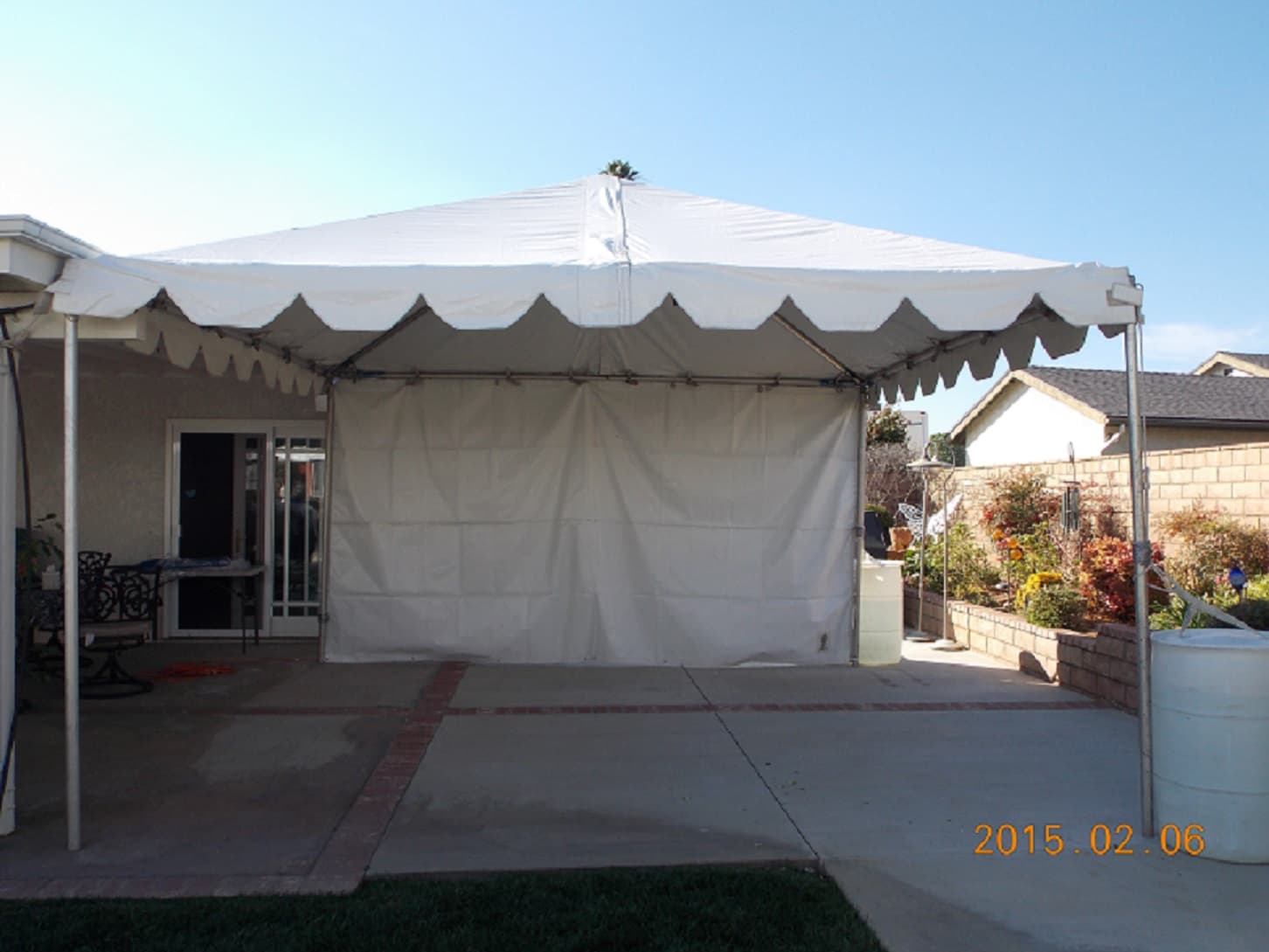 Canopy 15ft x 25ft White