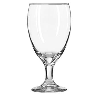 Glass Water Goblet 16oz