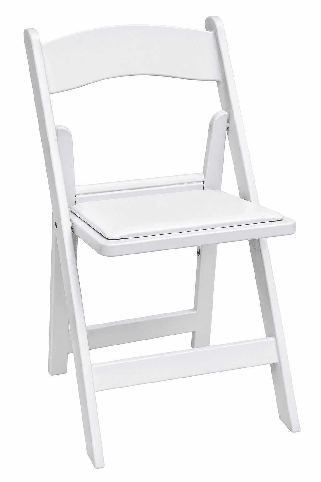 White Resin w/Padded Seat