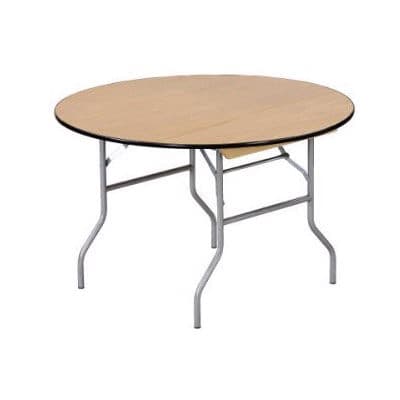 48" Wood Round Table