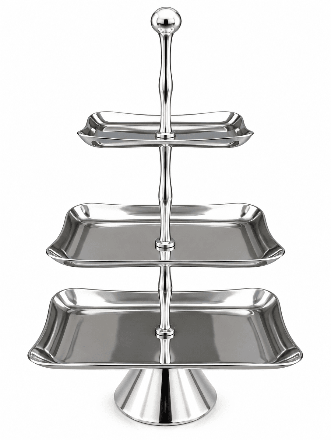 Tray 3-Tiered Rectangular