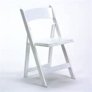 White Resin w/Padded Seat