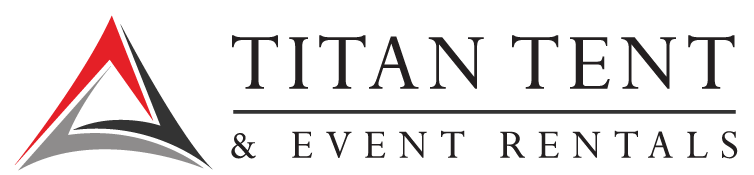Titan Tent & Event Rentals logo with name